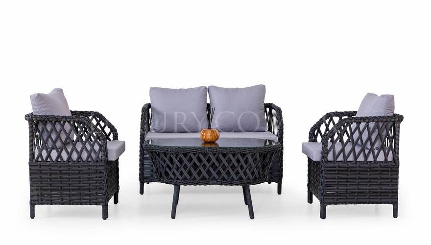 Senfoni Garden Sofa Set - 2