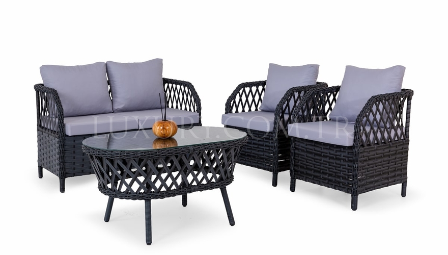 Senfoni Garden Sofa Set - 3