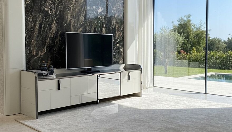 Senfoni Oval Hatlı Modern Yemek Odası Takımı - 6