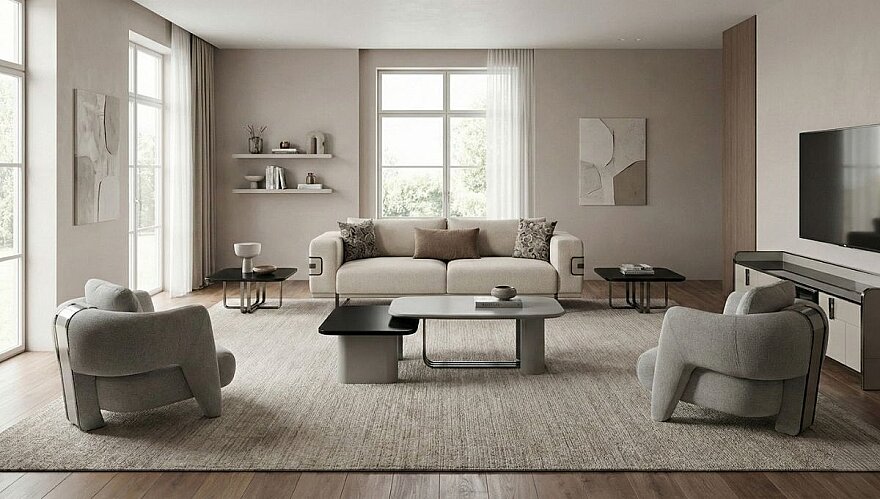 Senfoni Modern Koltuk Takımı - 4