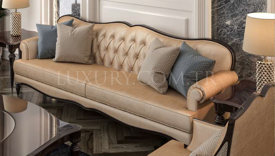Sentinus Art Deco Sofa Set - 2