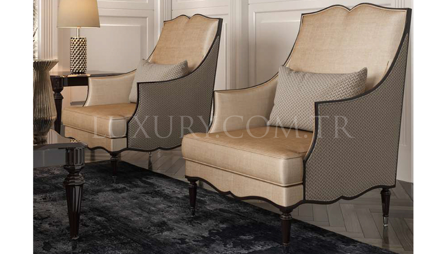 Sentinus Art Deco Sofa Set - 4