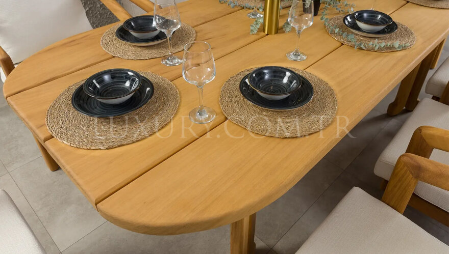 Side Bahçe Yemek Masası Takımı - 4