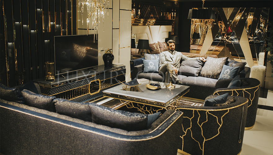 Sidney Metal Sofa Set - 20