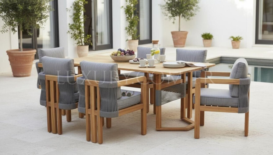 Silva Bahçe Yemek Masası Takımı - 1179