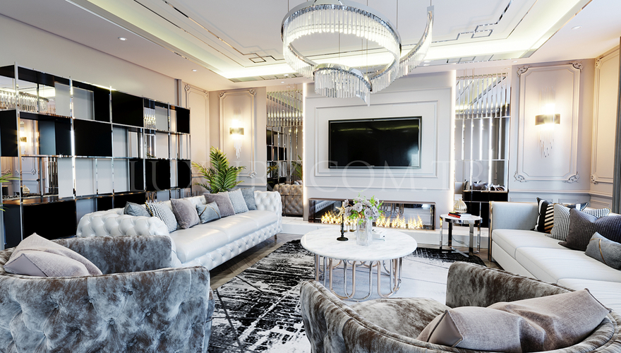 Sinda Living Room Decoration - 1102 Luxury Line