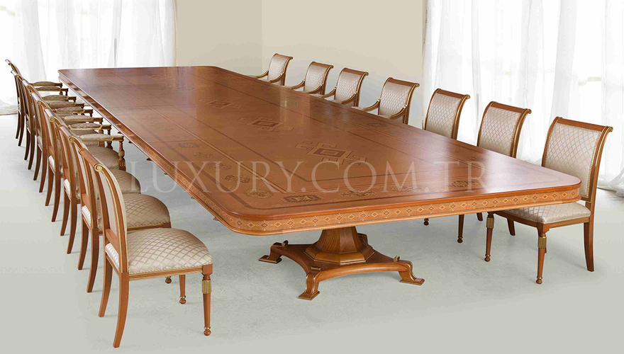 Stonas Classic Bronz Meeting table - 1