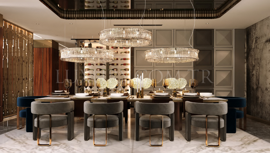 Sudan Villa Dekorasyon Projemiz - 1102 Luxury Line