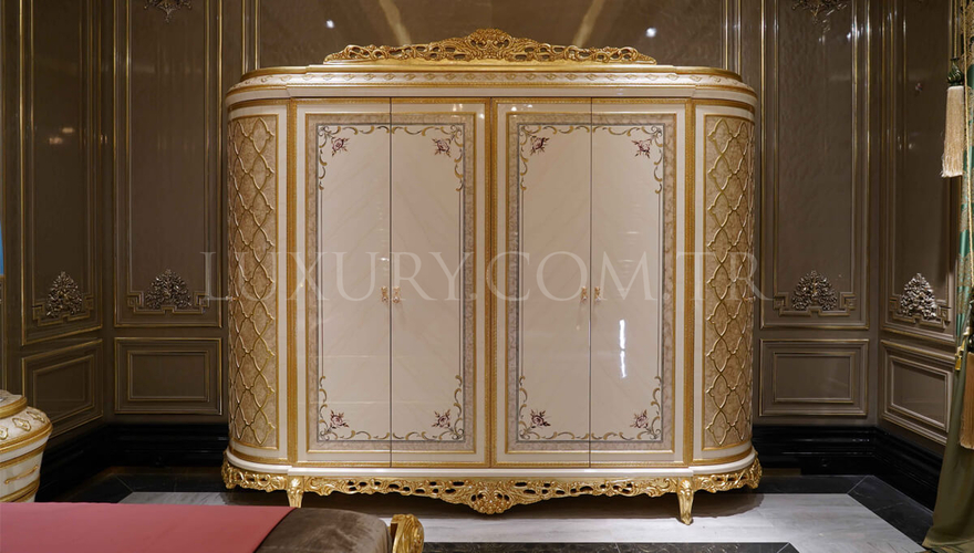 Sultanahmet Classic Gold Leaf Bedroom - 8