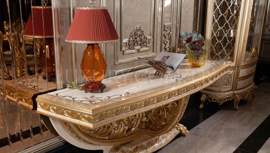 Sultanahmet Classic Gold Leaf Dining Room - 10