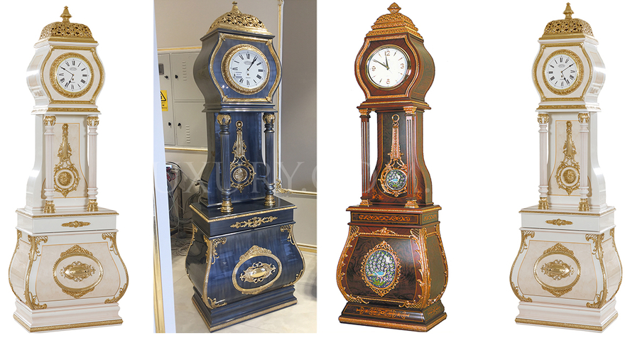 Sutunlu Bronze Clock - 1050