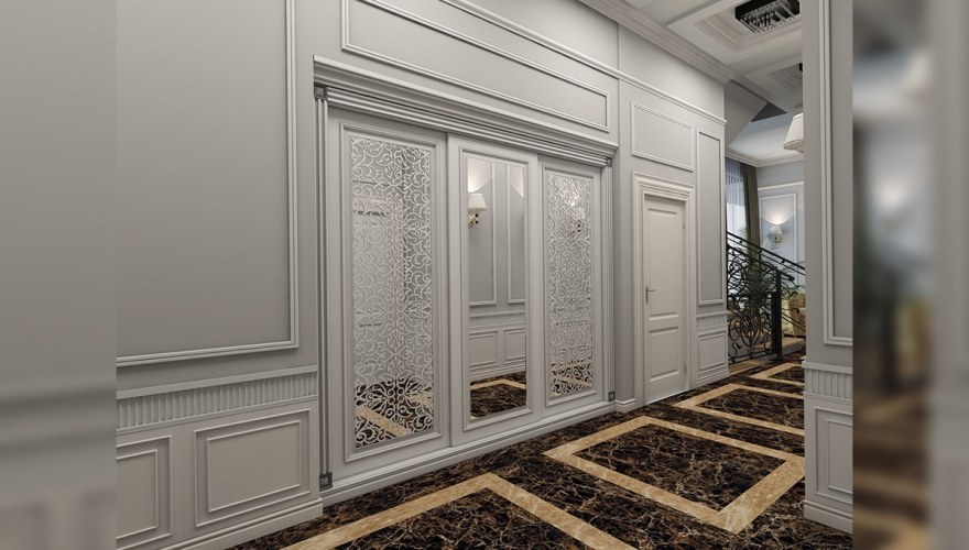 Taçlı Aynalı Kapı - 