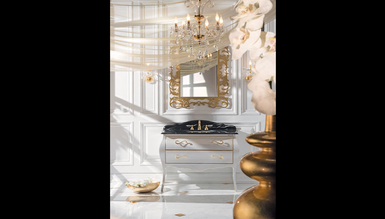 Taded Klasik Beyaz Мебель для ванной комнаты Takımı - 1015