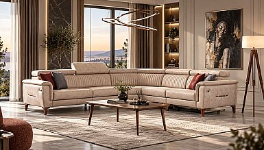 Taviano Modern Köşe Koltuk Takımı - 1191