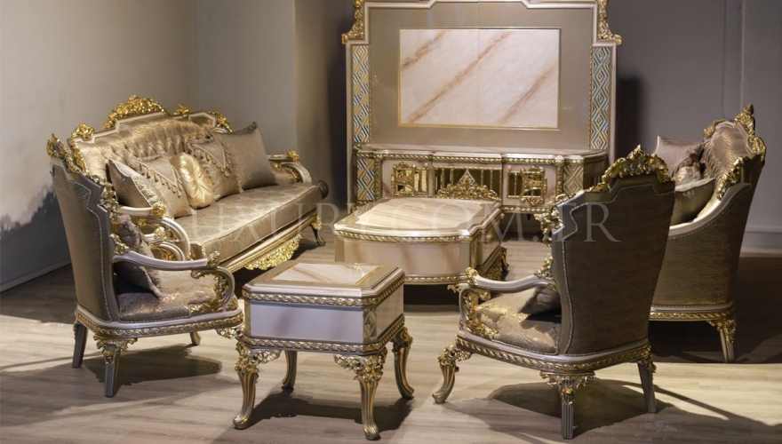 Tetova Classic Sofa Set - 3