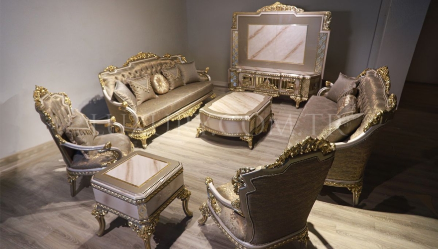 Tetova Classic Sofa Set - 1