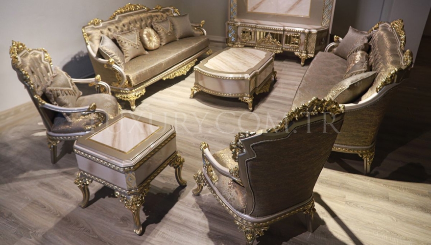 Tetova Classic Sofa Set - 2