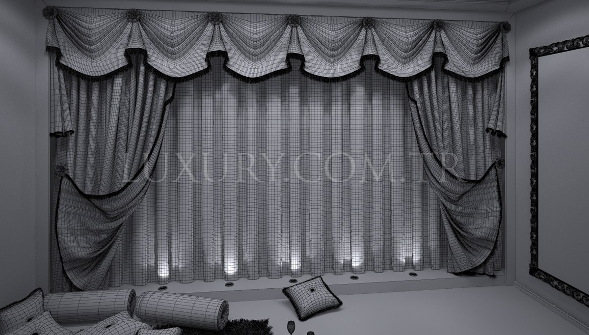 Toners Curtain Model - 