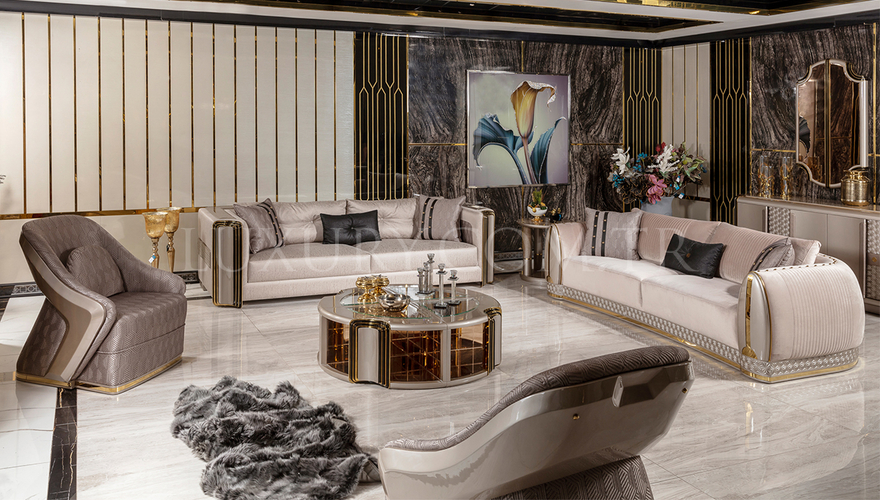 Tortona Metal Koltuk Takımı - 525