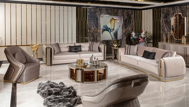 Tortona Metal Sofa Set