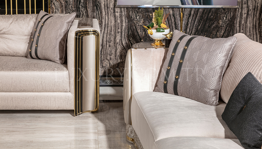 Tortona Metal Sofa Set - 6