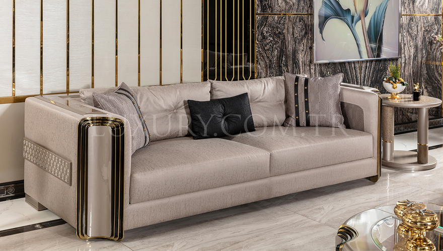 Tortona Metal Sofa Set - 2