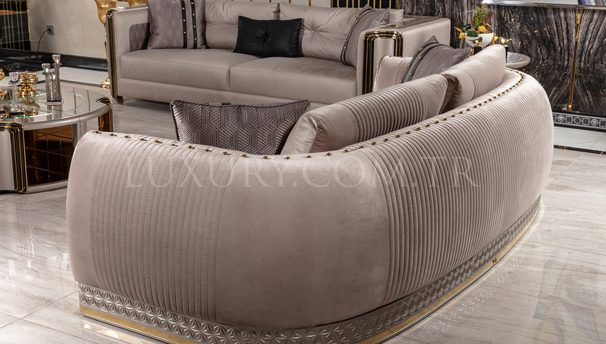 Tortona Metal Sofa Set - 3