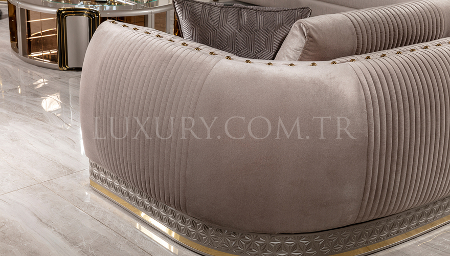 Tortona Metal Sofa Set - 17