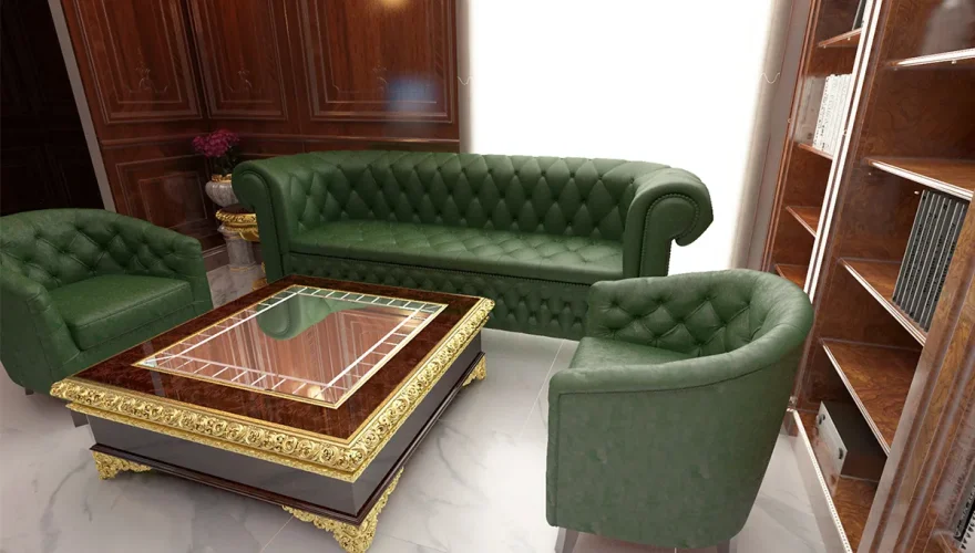 Troy Classic Executive Desk - 2