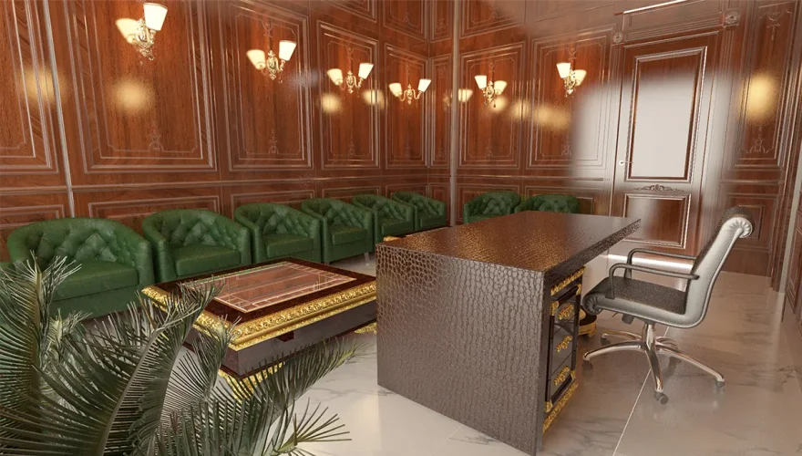 Troy Classic Executive Desk - 5