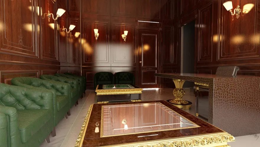 Troy Classic Executive Desk - 6