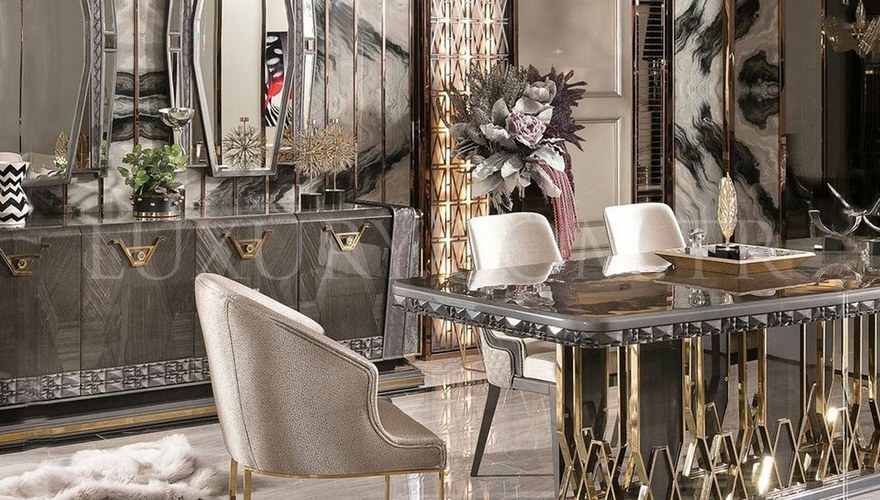 Tudora Metal Dining Room - 6