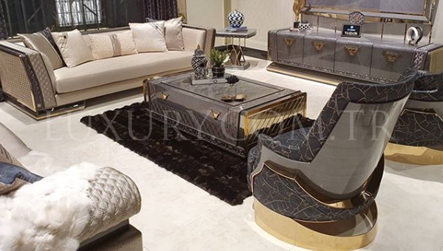 Tudora Metal Sofa Set - 11