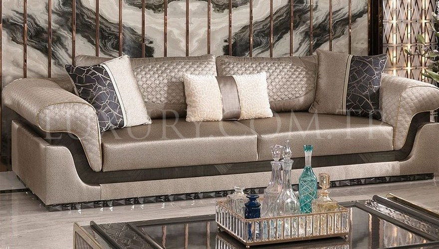 Tudora Metal Sofa Set - 8