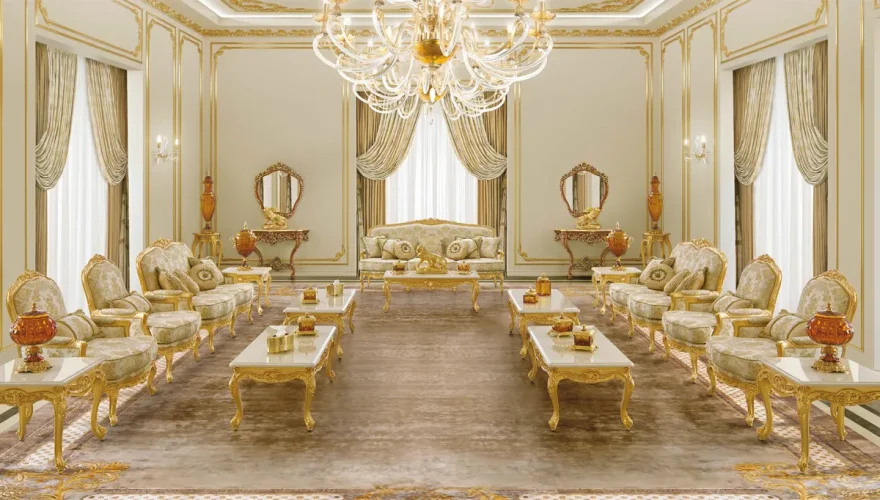 Tunisian Classic Majlis Furniture - 1