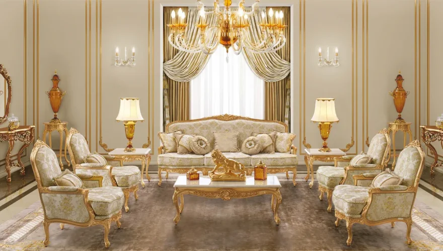 Tunisian Classic Majlis Furniture - 3