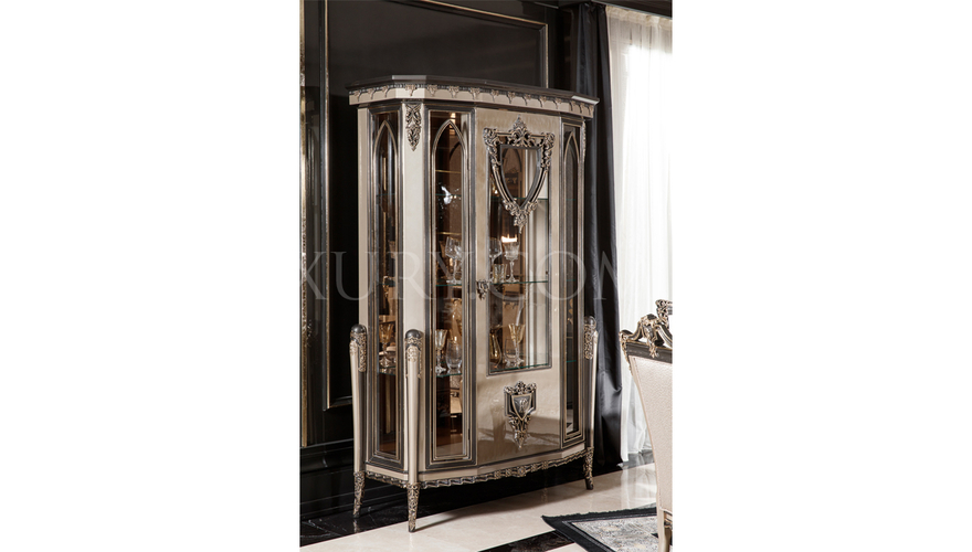 Tuvalya Bronz Classic Dining Room - 13