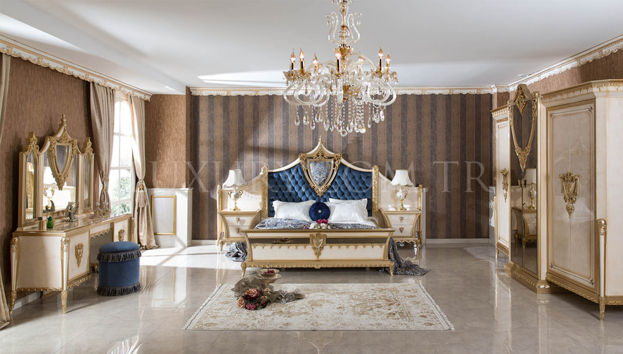 Tuvalya Krem Classic Bedroom - 1128