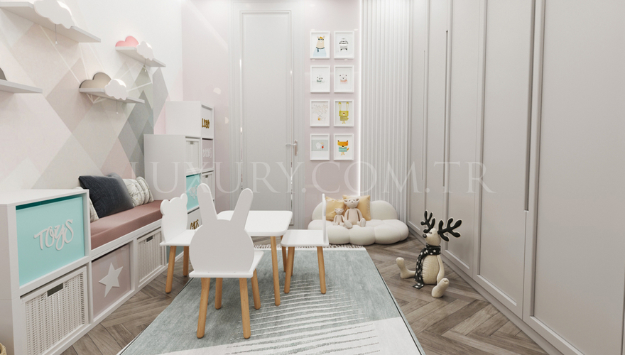 Umpola Молодая комната Dekorasyonu - 1102 Luxury Line