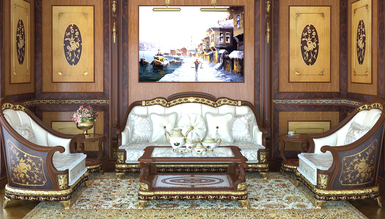 Urasan Bronz Salon Dekorasyonu