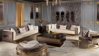 Valentin Metal Koltuk Takımı - 1054