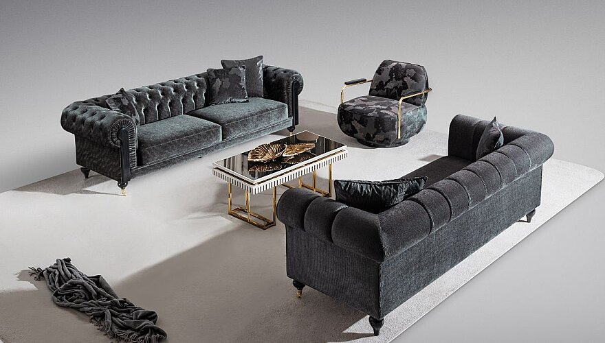 Valenzo Chesterfield Koltuk Takımı - 4