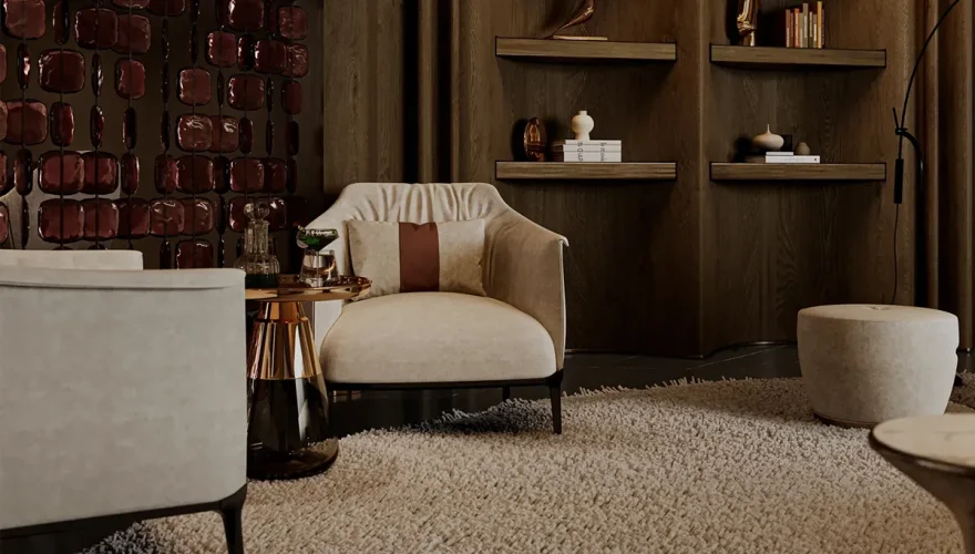 Valse Yuvarlak Modern Koltuk Takımı - 4