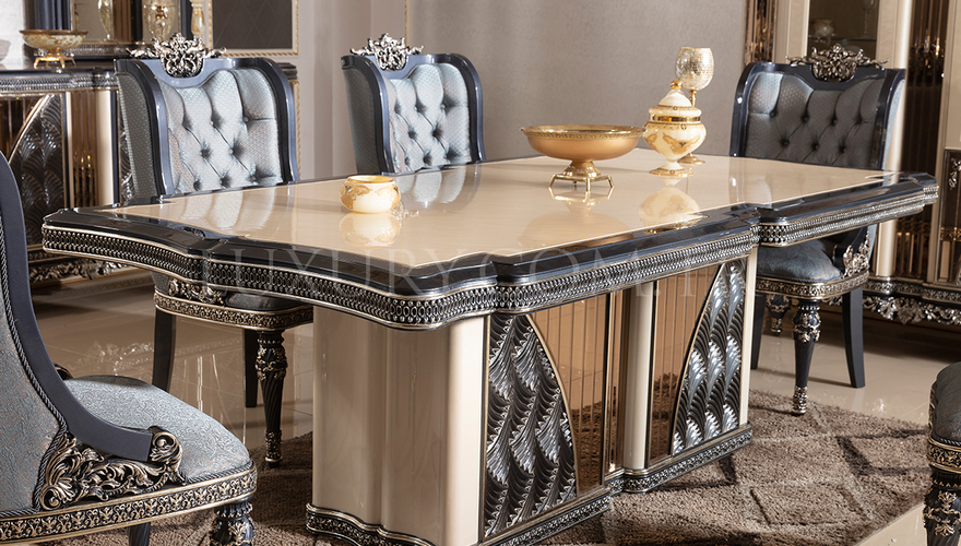 Vanesa Salle à manger classique - 13