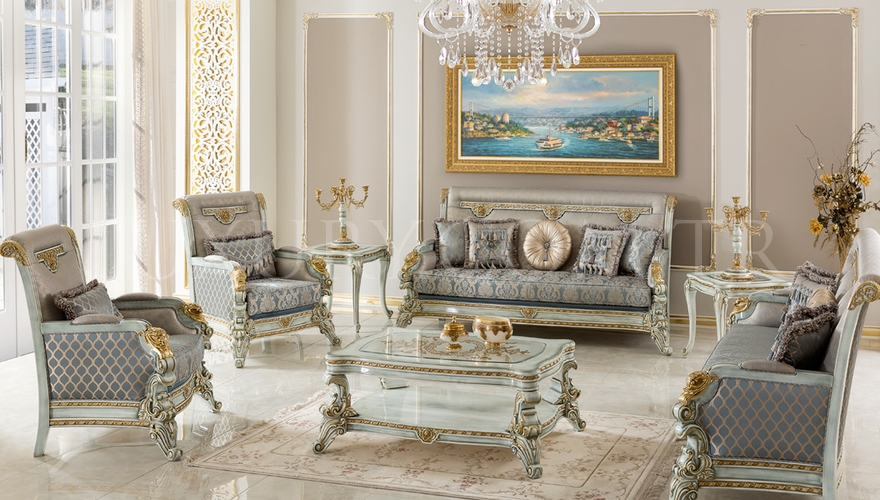 1050 - Vanseras Bronz Lake Koltuk Takımı