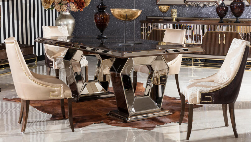 Vasteras Modern Brown Dining Room - 4