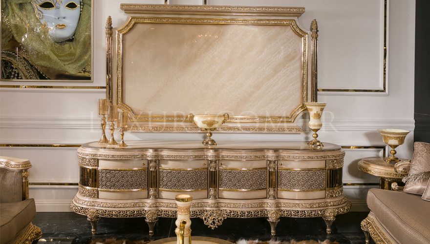 Velvet Klasik Тв Тумба - 1018