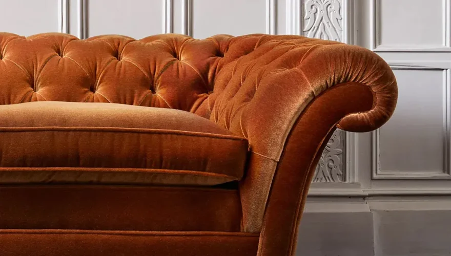 Velvet Lüks Kadife Chester Koltuk - 2