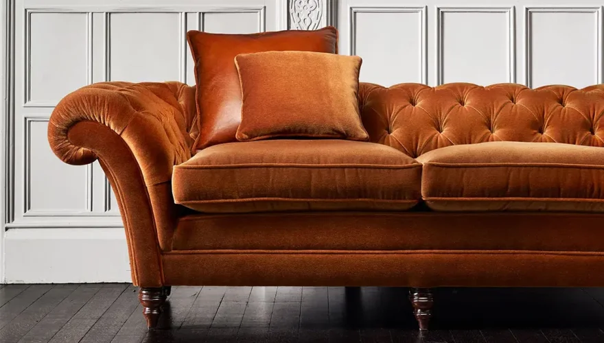 Velvet Lüks Kadife Chester Koltuk - 3