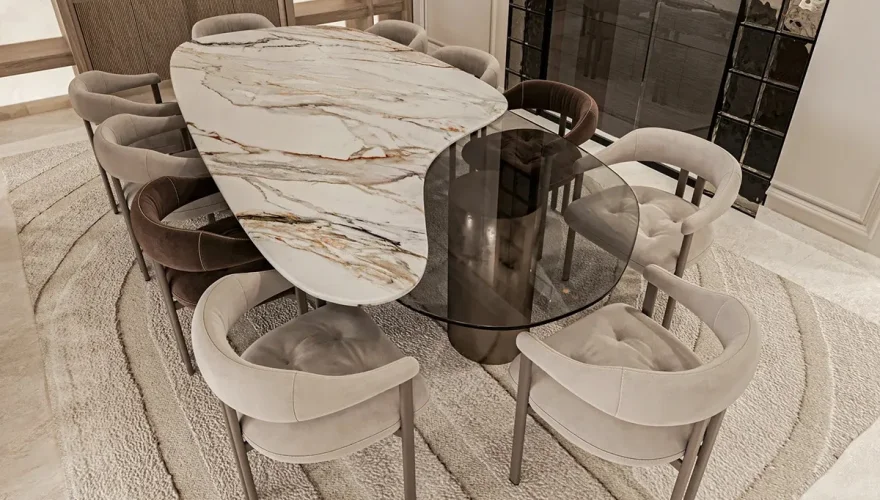 Venezia İtalyan Tasarım Yemek Odası - 2